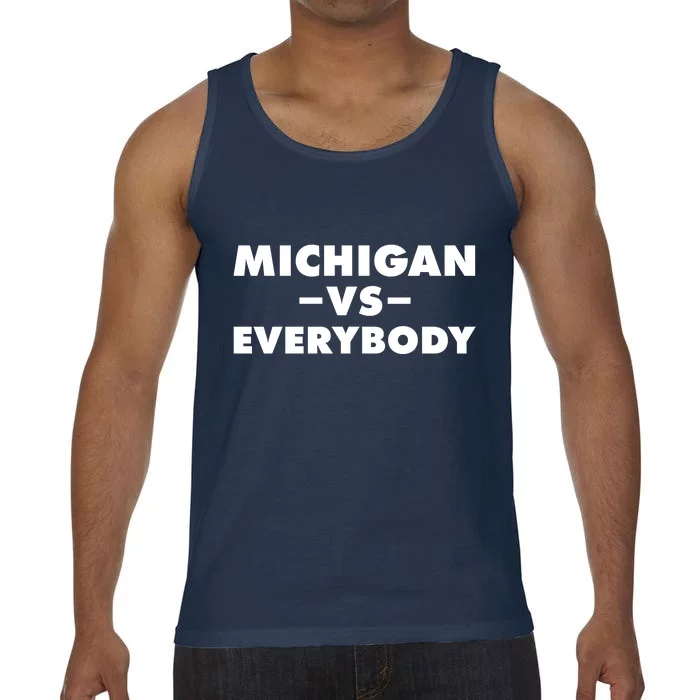 Michigan Versus Everybody Comfort Colors® Tank Top