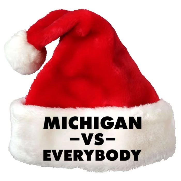 Michigan Versus Everybody Premium Christmas Santa Hat