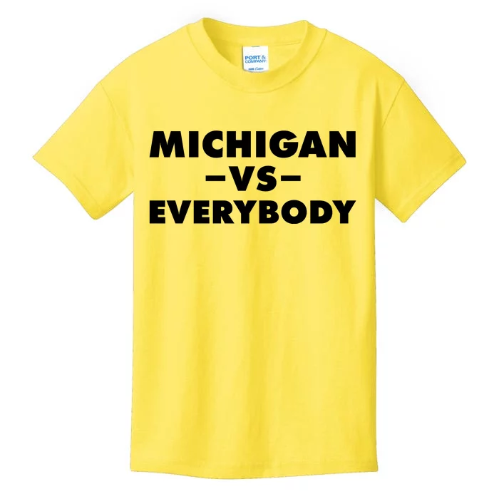 Michigan Versus Everybody Kids T-Shirt