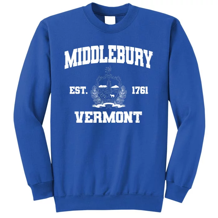 Middlebury Vermont Est 1761 Varsity Logo Sweatshirt