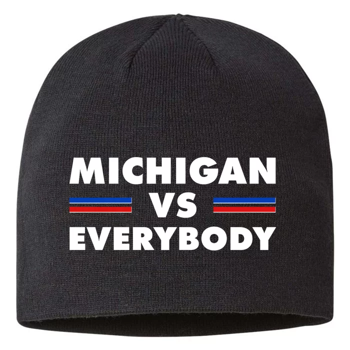 Michigan Vs Everybody Retro 8 1/2in Sustainable Knit Beanie