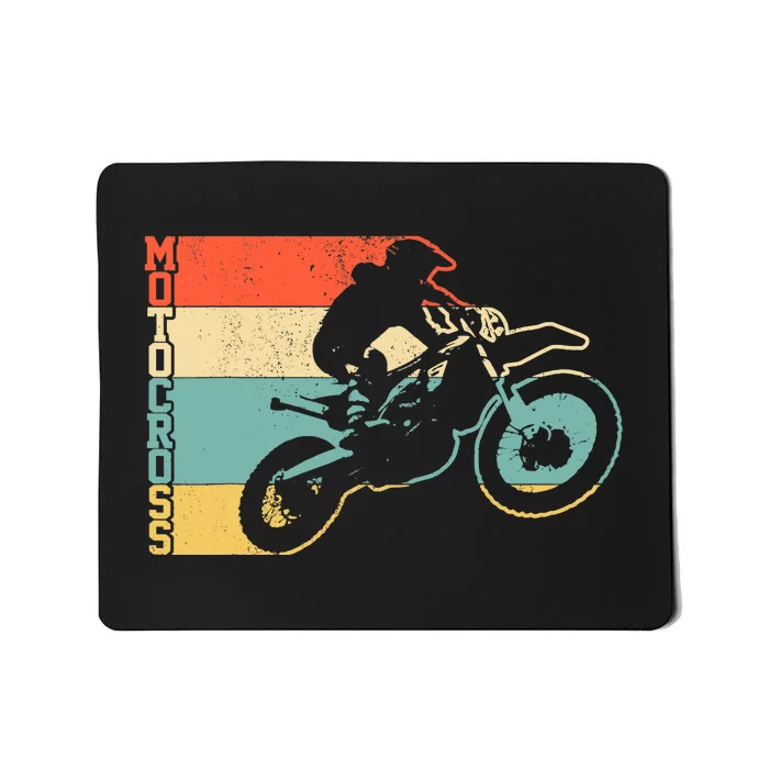 Motocross Vintage Enduro Dirt Bike Motorcycle MX Biker Gift Mousepad