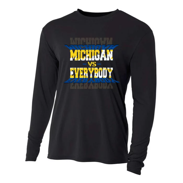 Michigan Vs. Everyone Cooling Performance Long Sleeve Crew