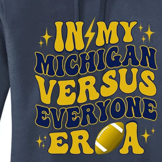 Michigan vs Everyone Everybody World Women's Pullover Hoodie