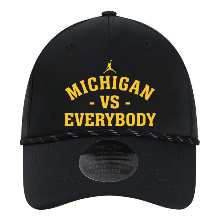 Michigan vs Everyone Everybody Quote Funny Performance The Dyno Cap