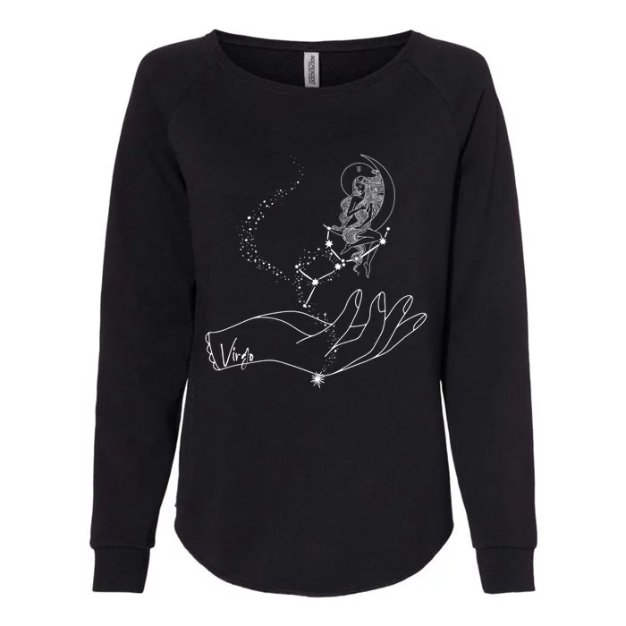 Magical Virgo Funny Gift Womens California Wash Sweatshirt