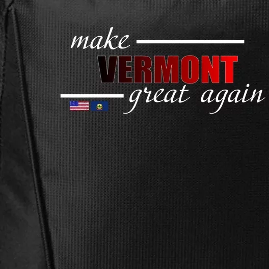 Make Vermont Great Again City Backpack