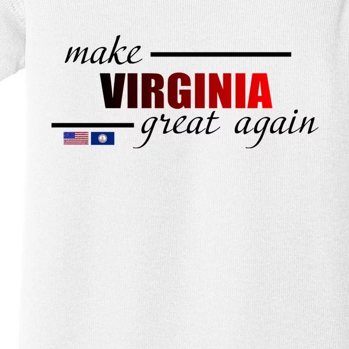 Make Virginia Great Again Baby Bodysuit