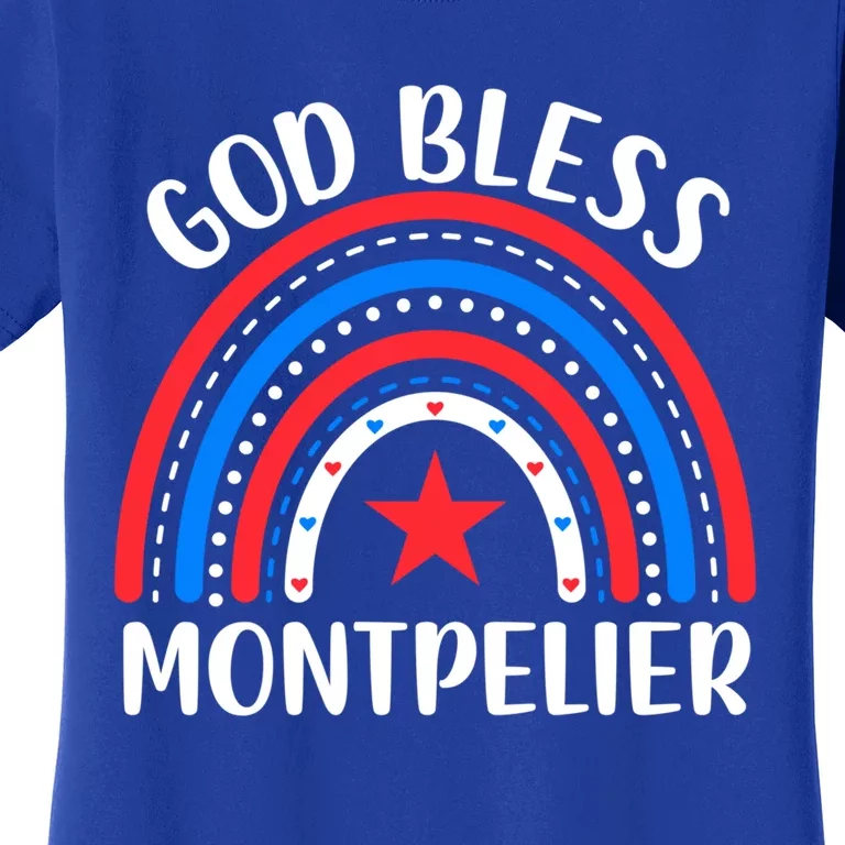 Montpelier Vermoncool Gift I Love Montpelier Usa Gift Women's T-Shirt