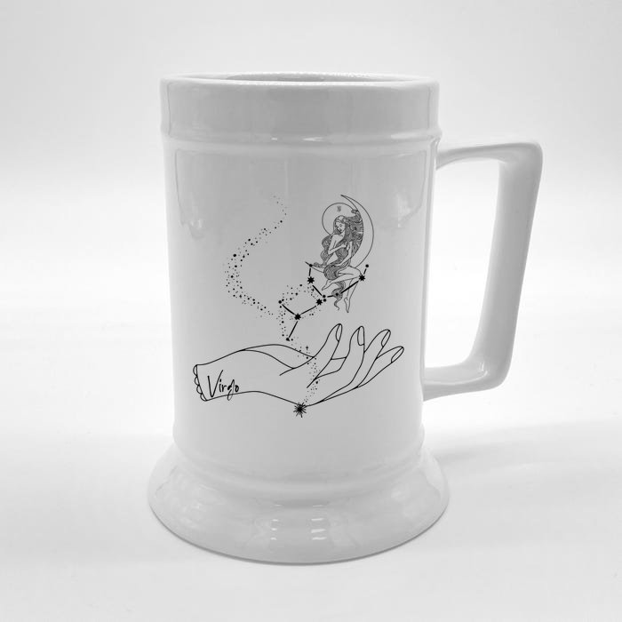 Magical Virgo Gift Front & Back Beer Stein