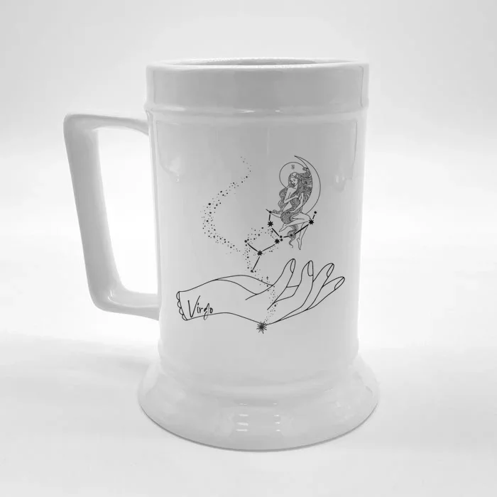 Magical Virgo Gift Front & Back Beer Stein