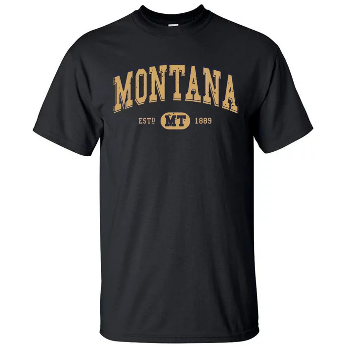 Montana Varsitystyle Graphic Tall T-Shirt