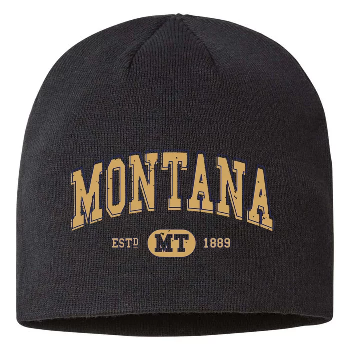 Montana Varsitystyle Graphic 8 1/2in Sustainable Knit Beanie