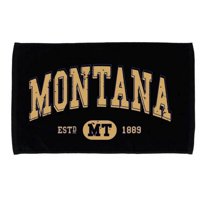 Montana Varsitystyle Graphic Microfiber Hand Towel