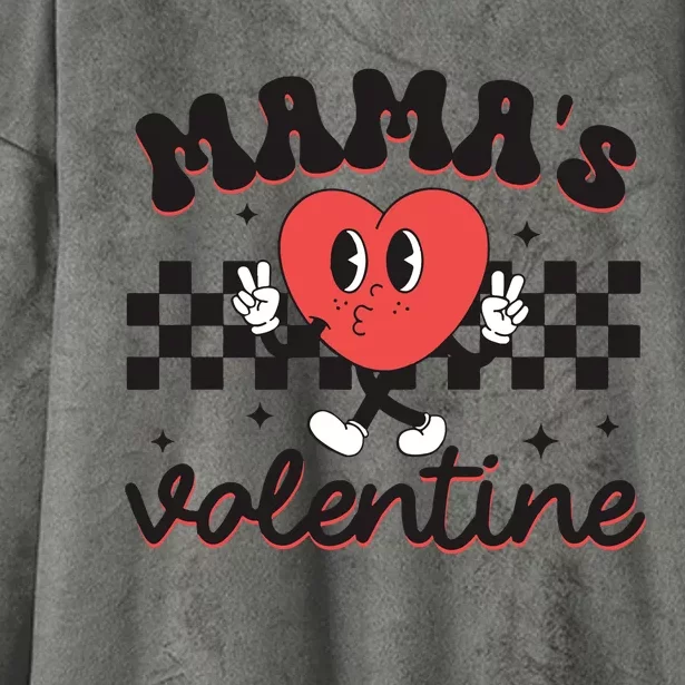 Mamas Valentine Groovy Hooded Wearable Blanket