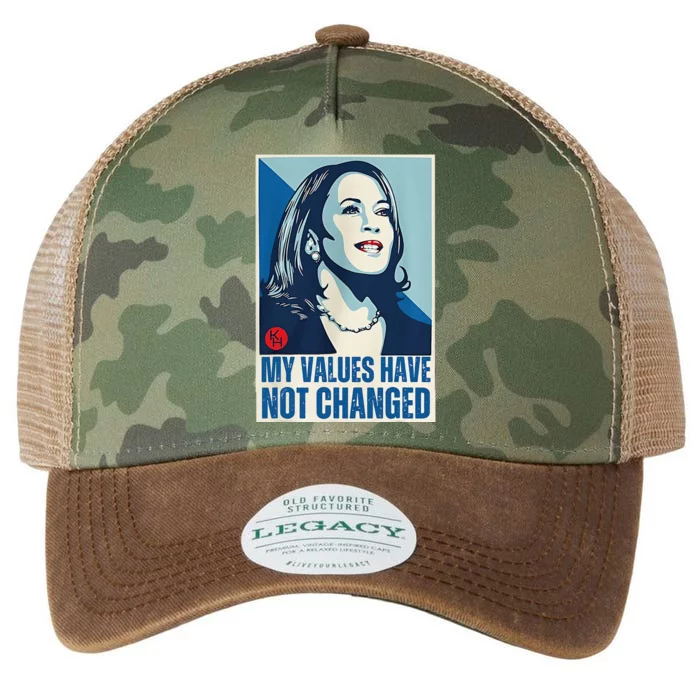 My Values Have Not Changed Legacy Tie Dye Trucker Hat