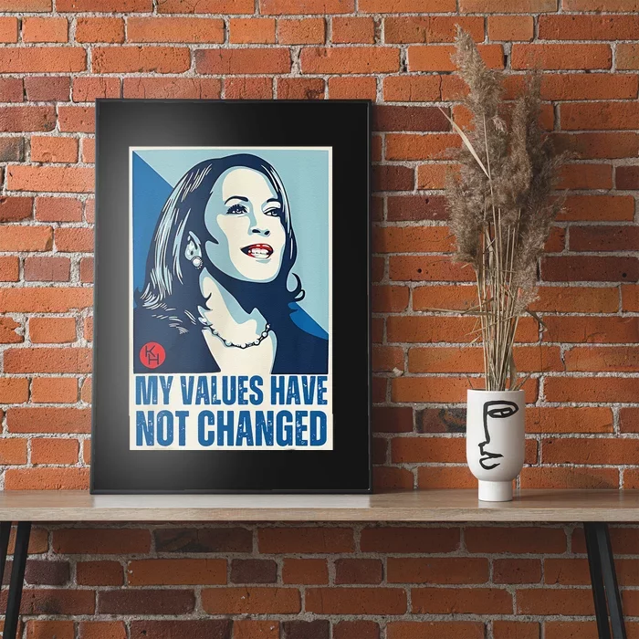 My Values Have Not Changed Poster