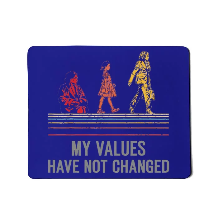 My Values Have Not Changed President 47th 2024 Mousepad