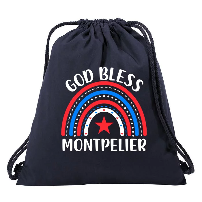 Montpelier Vermongift I Love Montpelier Usa Gift Drawstring Bag