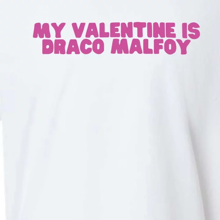 My Valentine Is Draco Malfoy Sueded Cloud Jersey T-Shirt