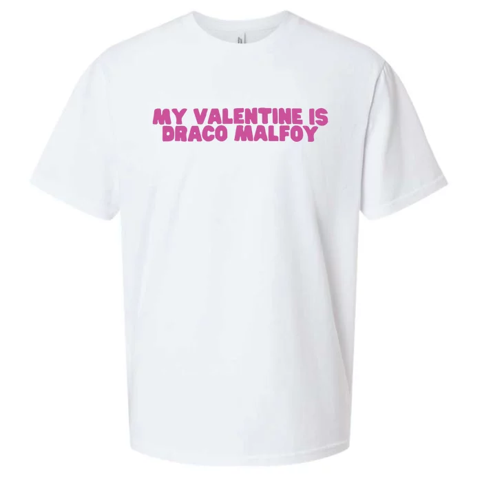 My Valentine Is Draco Malfoy Sueded Cloud Jersey T-Shirt