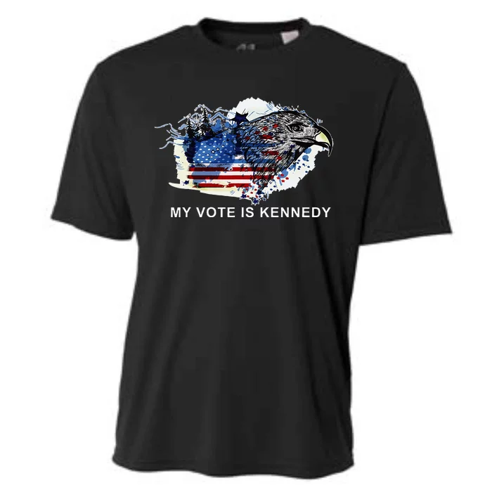 My Vote Is Kennedy 2024 Election Cooling Performance Crew T-Shirt