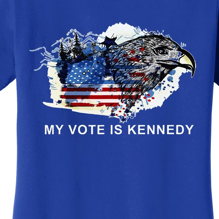 My Vote Is Kennedy 2024 Election Women's T-Shirt