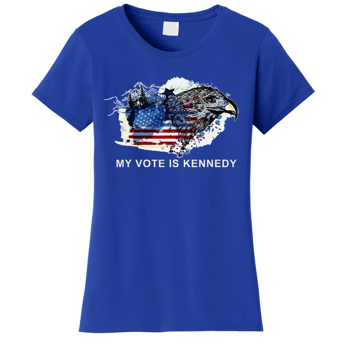 My Vote Is Kennedy 2024 Election Women's T-Shirt