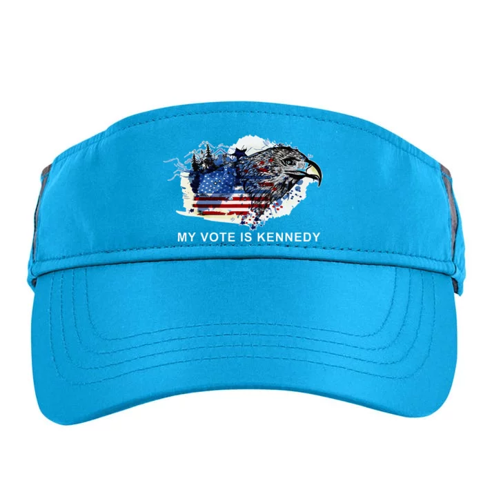 My Vote Is Kennedy 2024 Election Adult Drive Performance Visor