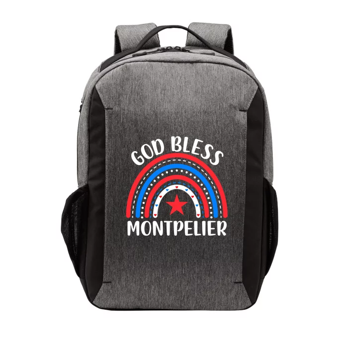 Montpelier Vermongift I Love Montpelier Usa Meaningful Gift Vector Backpack