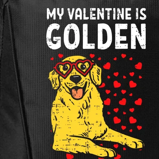 My Valentine Is Golden City Backpack