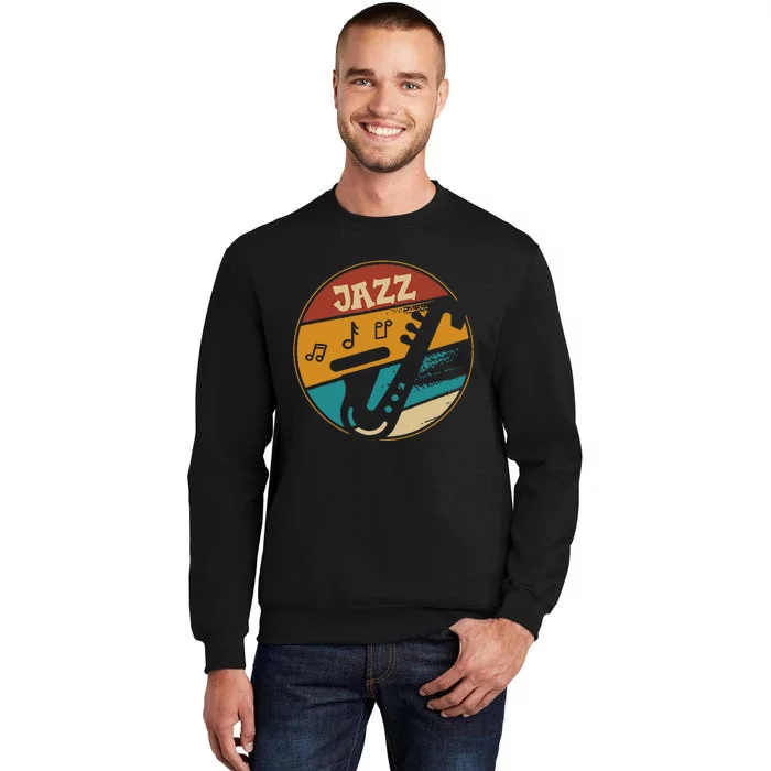 Music Vintage Jazz Jazz Musician Outfit Jazz Lover Gift Sweatshirt