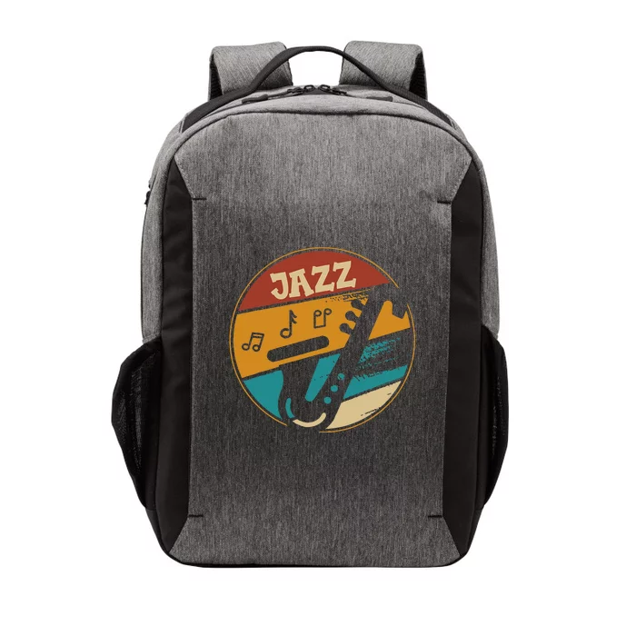 Music Vintage Jazz Jazz Musician Outfit Jazz Lover Gift Vector Backpack