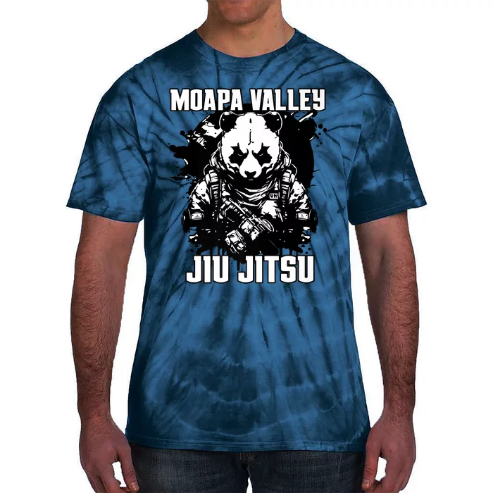 Moapa Valley Jiu Jitsu Panda Premium Tie-Dye T-Shirt