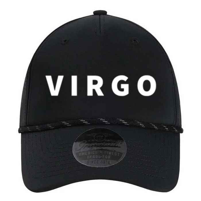 Minimal Virgo Lettering Astrology Zodiac Sign Gift Performance The Dyno Cap