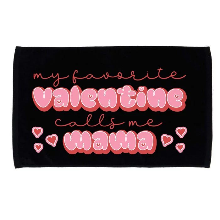 Mama Valentine's My Favorite Valentine Microfiber Hand Towel