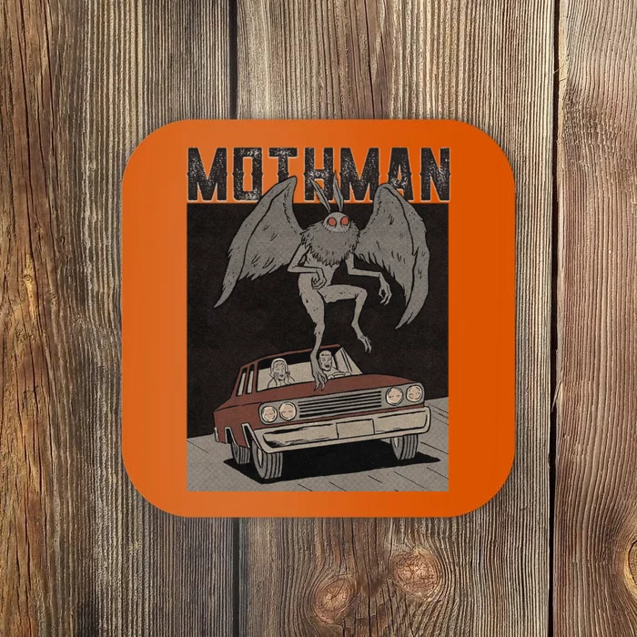 Mothman Vintage Coaster