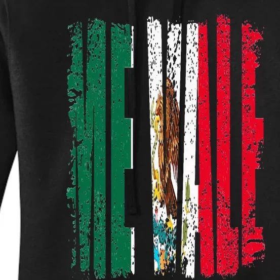 Me Vale Mexican Flag Latino Spanish Slang No Me Importa Women's Pullover Hoodie