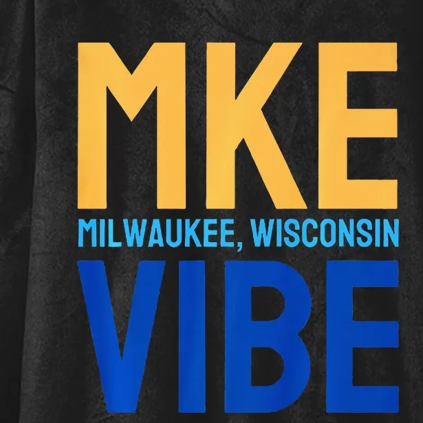 Mke Vibe “Mke Flagship” Premium Hooded Wearable Blanket