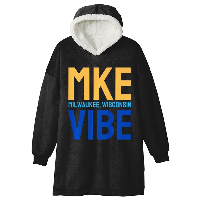 Mke Vibe “Mke Flagship” Premium Hooded Wearable Blanket