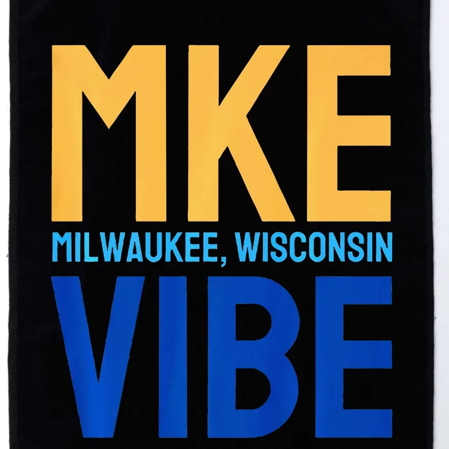 Mke Vibe “Mke Flagship” Premium Platinum Collection Golf Towel