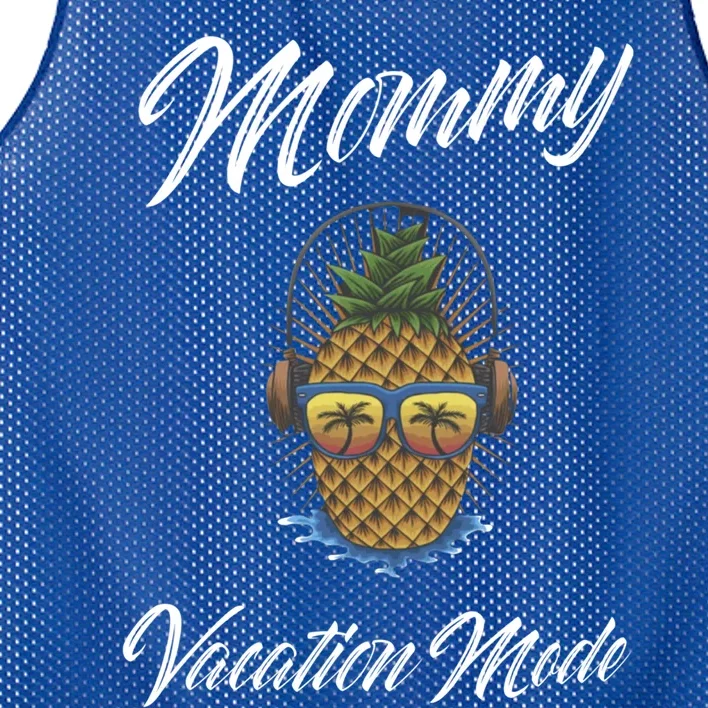 Mommy Vacation Mode Vacation Gift Vacation Mode Gift Mesh Reversible Basketball Jersey Tank