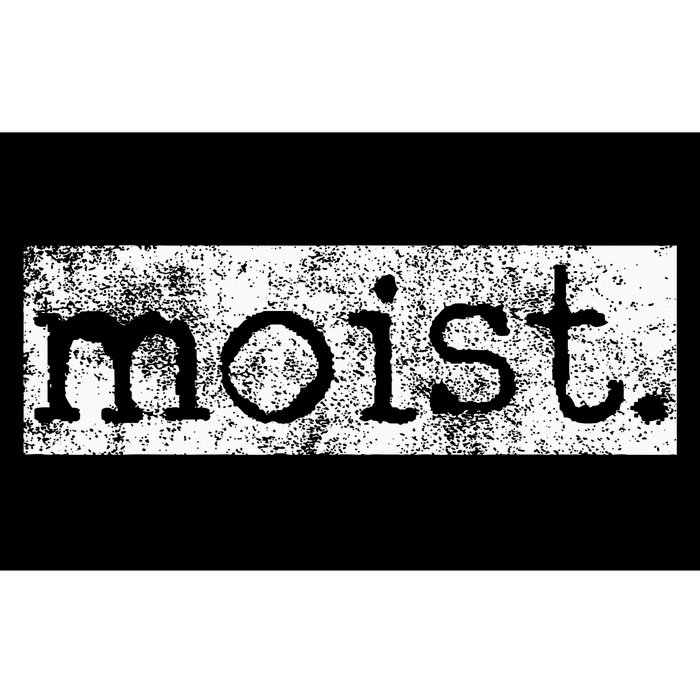 Moist Vintage Bumper Sticker