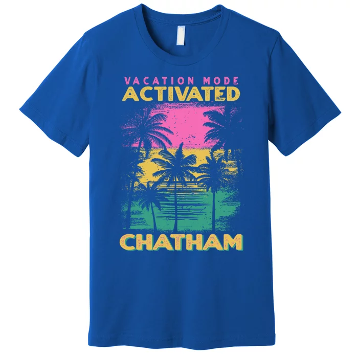 Massachusetts Vacation Mode Activated Chatham Funny Gift Premium T-Shirt