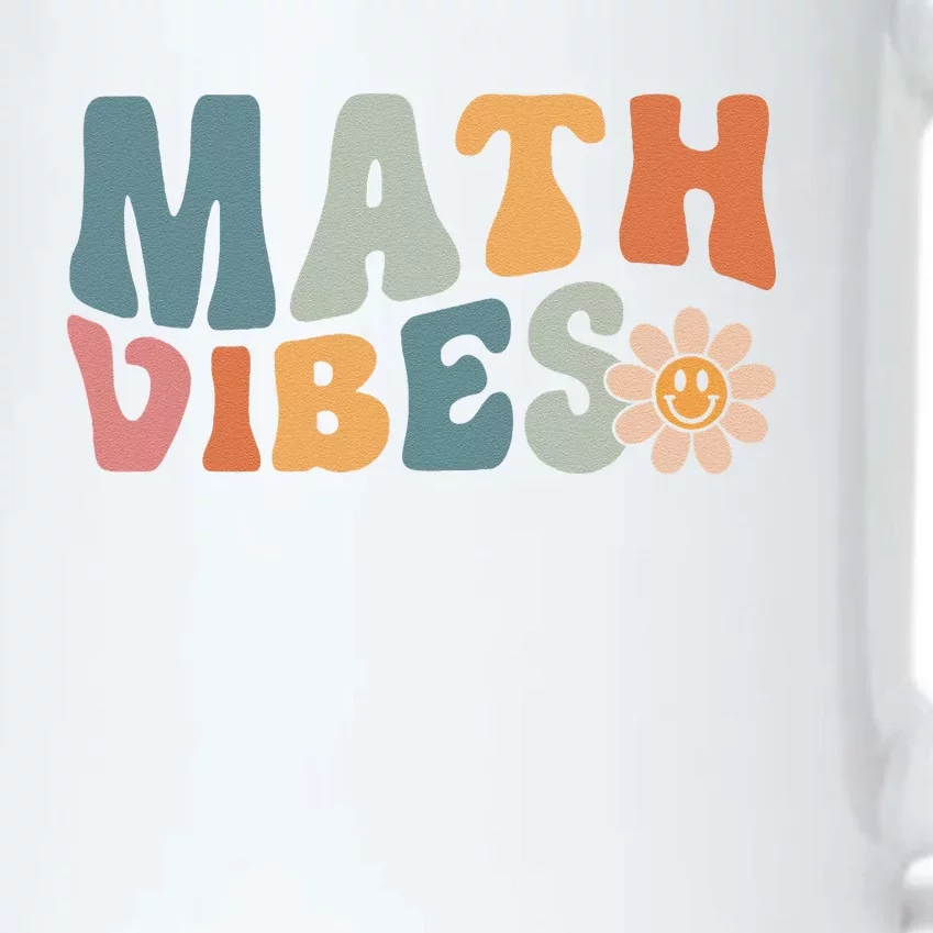 Math Vibes Math Teacher Student First Day Of School Black Color Changing Mug