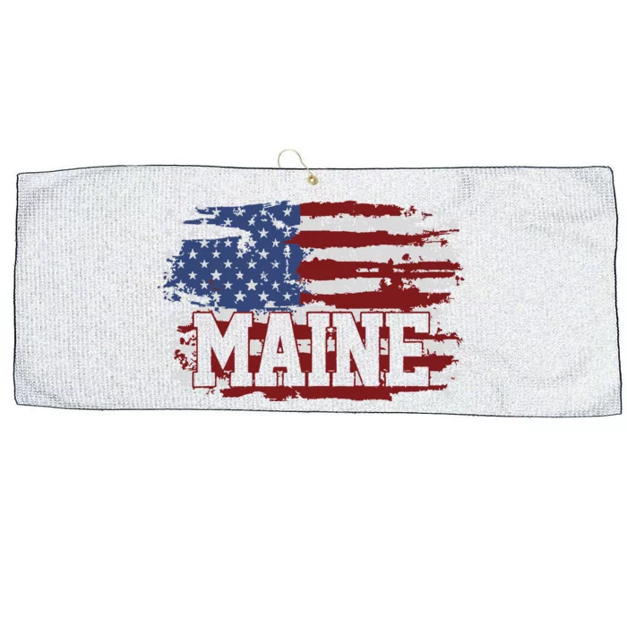 Maine Vintage Large Microfiber Waffle Golf Towel