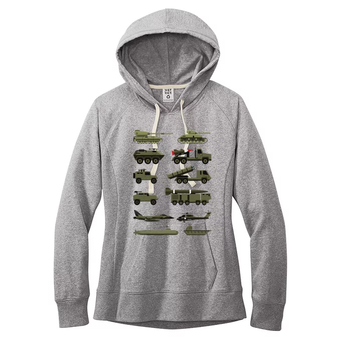 Military Vehicles Military Boy And Girl Tank Lover Women's Fleece Hoodie