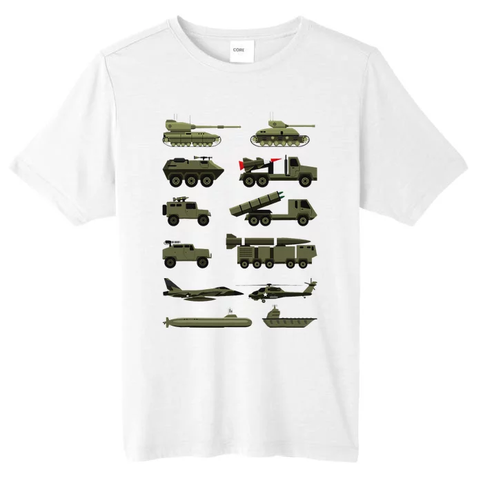 Military Vehicles Military Boy And Girl Tank Lover ChromaSoft Performance T-Shirt