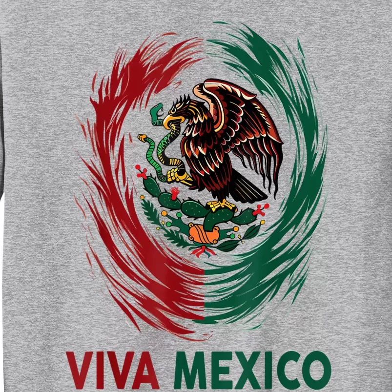 Mexican Viva Mexico Independence Day Flag Sweatshirt