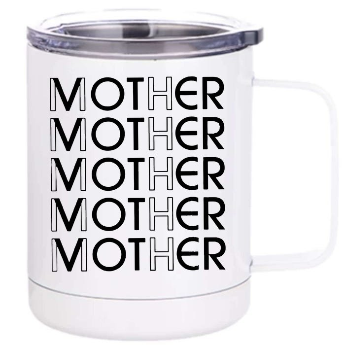 Mother Voter Front & Back 12oz Stainless Steel Tumbler Cup